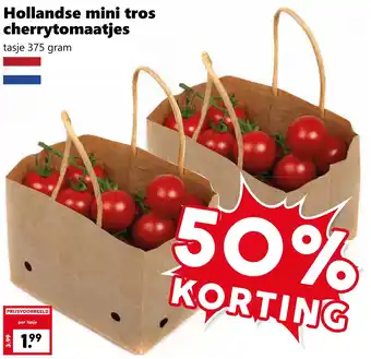 Coop Hollandse mini tros cherrytomaatjes aanbieding