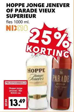 Coop Hoppe jonge jenever of parade vieux superieur aanbieding