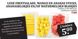 Coop Diverse fruitstukjes aanbieding