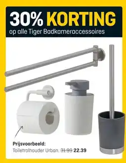 Hubo op alle Tiger Badkameraccessoires aanbieding