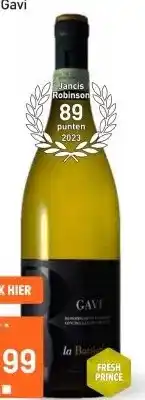 Gall & Gall Gavi La Battistina 75CL aanbieding