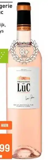 Gall & Gall Orangerie de Luc Rosé 75CL aanbieding