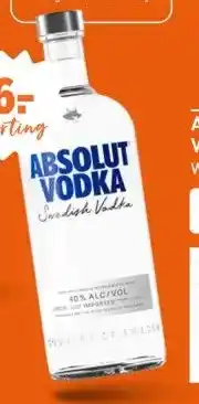 Gall & Gall Absolut Vodka 100CL aanbieding