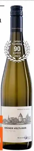 Gall & Gall Winzer Krems Kremstal Grüner Veltliner 75CL aanbieding