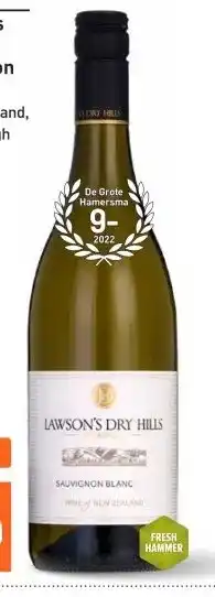 Gall & Gall Lawson's Dry Hills Sauvignon Blanc 75CL aanbieding