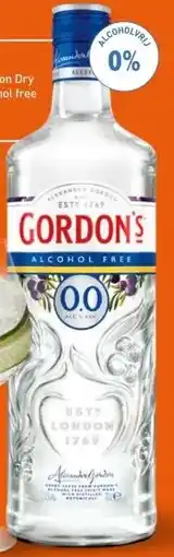 Gall & Gall Gordon’s Gin Alcoholvrij 70CL aanbieding