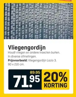 Hubo Vliegengordijn aanbieding