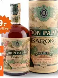 Gall & Gall Don Papa Baroko 70CL aanbieding