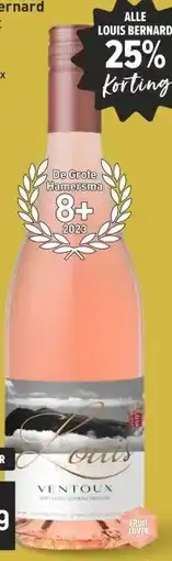 Gall & Gall Louis Bernard Ventoux Rosé 75CL aanbieding