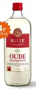 Gall & Gall Rutte Oude Jenever 100CL aanbieding