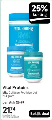 Etos Vital Proteins aanbieding