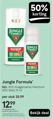 Etos Jungle Formula aanbieding