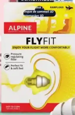 Etos Alpine FlyFit herbruikbare vlieg oordoppen aanbieding