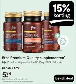 Etos Etos Premium Quality supplementen aanbieding
