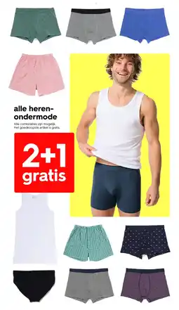 HEMA Alle heren ondermode aanbieding
