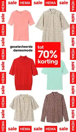 HEMA Geselecteerde damesmode aanbieding