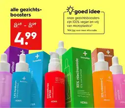 HEMA Alle gezichts boosters aanbieding