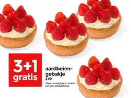 HEMA Aardbeien gebakje aanbieding