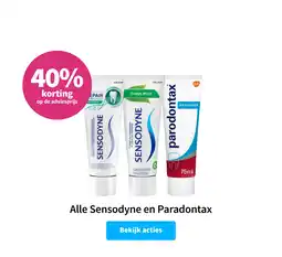 Plein.nl Alle sensodyne en paradontax aanbieding