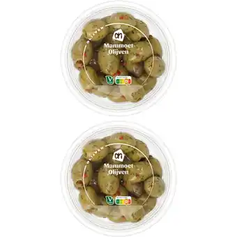 Albert Heijn AH Mammoet olijven 2-pack aanbieding