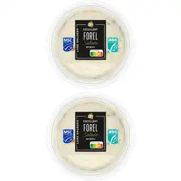 Albert Heijn AH Warm gerookte forelsalade 2-pack aanbieding