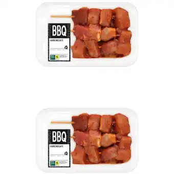 Albert Heijn AH BBQ varkenssatÃ 2-pack aanbieding