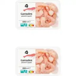 Albert Heijn AH Garnalen 2-pack aanbieding