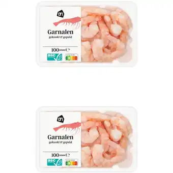 Albert Heijn AH Garnalen 2-pack aanbieding