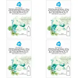 Albert Heijn AH Geureditie zeemineraal navul 4-pack aanbieding