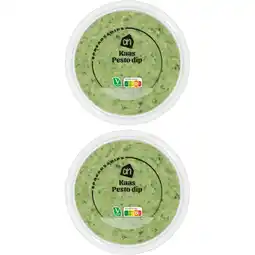 Albert Heijn AH Kaas pesto dip 2-pack aanbieding