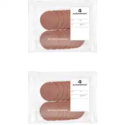 Albert Heijn AH Kalfsleverworst 2-pack aanbieding