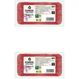 Albert Heijn AH Ongekookt zuurkool spek stukje 2-pack aanbieding