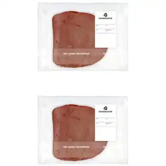 Albert Heijn AH Runderlever 2-pack aanbieding