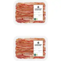 Albert Heijn AH Uitgebakken ontbijtspek 2-pack aanbieding