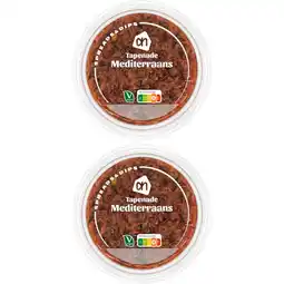 Albert Heijn AH Tapenade mediterraans 2-pack aanbieding
