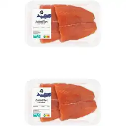 Albert Heijn AH Zalmfilet a la minute 2-pack aanbieding