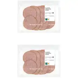 Albert Heijn AH Slagers gekookte worst 2-pack aanbieding