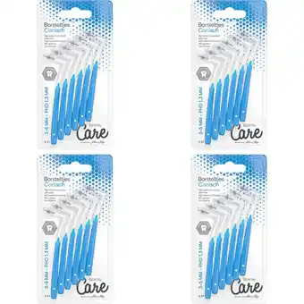 Albert Heijn Care Borsteltjes conisch 4-pack aanbieding
