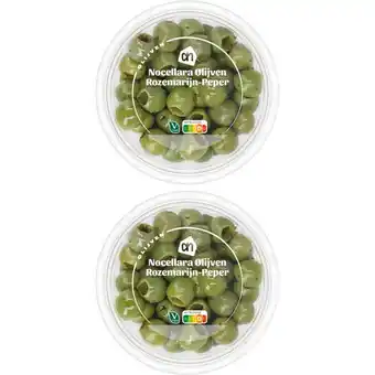 Albert Heijn AH Nocellara olijven rozemarijn 2-pack aanbieding