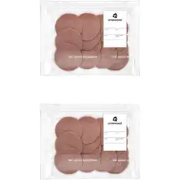 Albert Heijn AH Leverworst 2-pack aanbieding