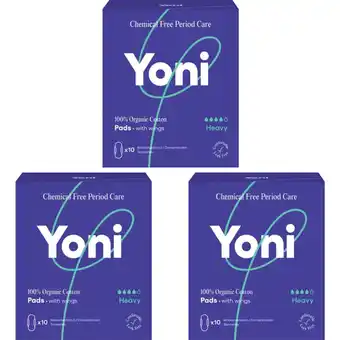 Albert Heijn Hero Yoni Maandverband Heavy bio 3-pack aanbieding