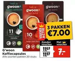 GAMMA G'woon Koffiecapsules aanbieding