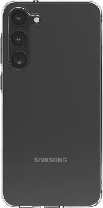 Coolblue BlueBuilt Soft Case Samsung Galaxy S23 Back Cover Transparant aanbieding