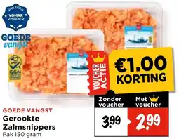 GAMMA Gerookte Zalmsnippers aanbieding