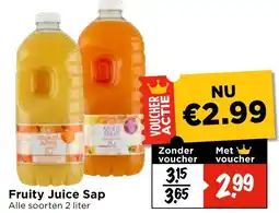 GAMMA Fruity Juice Sap aanbieding