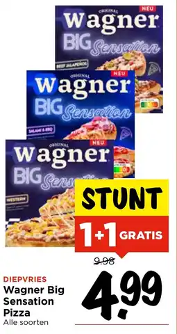 GAMMA Wagner Big Sensation Pizza aanbieding