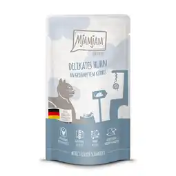Zooplus 24x125g MjAMjAM Quetschie Kip nat kattenvoer aanbieding