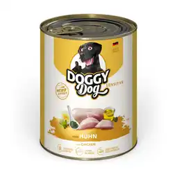 Zooplus 24x800g Doggy Dog Adult Sensitive met kip nat hondenvoer aanbieding