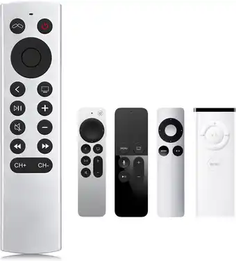 Amazon Vervanging voor Apple TV Afstandsbediening, Afstandsbediening voor Apple TV 4K/HD (GEEN Voice&Siri) aanbieding