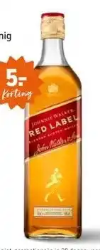 Gall & Gall Johnnie Walker Red Label 70CL aanbieding